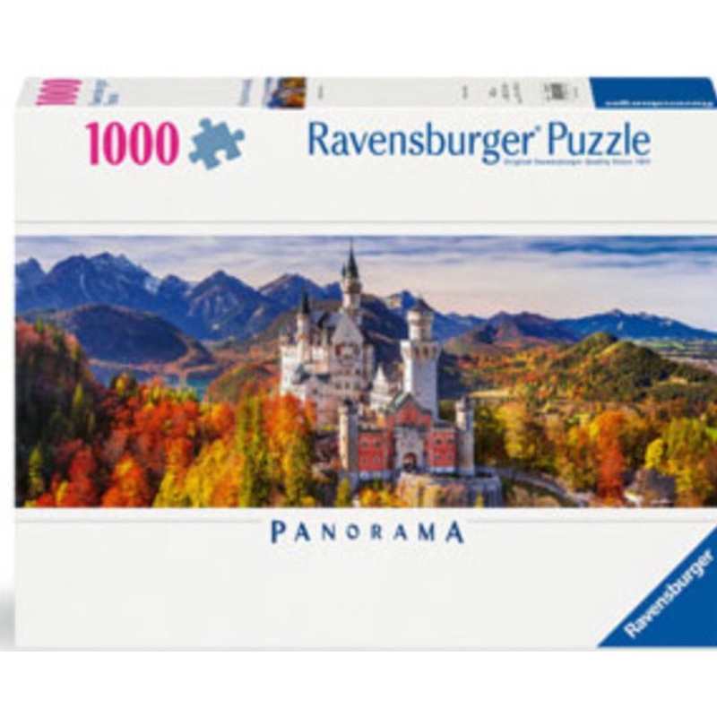 PUZZLE 1000PC NEUSCHWANSTEIN CASTLE NEW