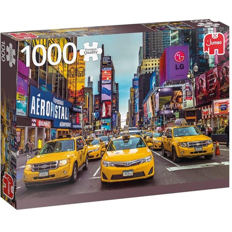 PUZZLE 1000PC NEW YORK TAXIS