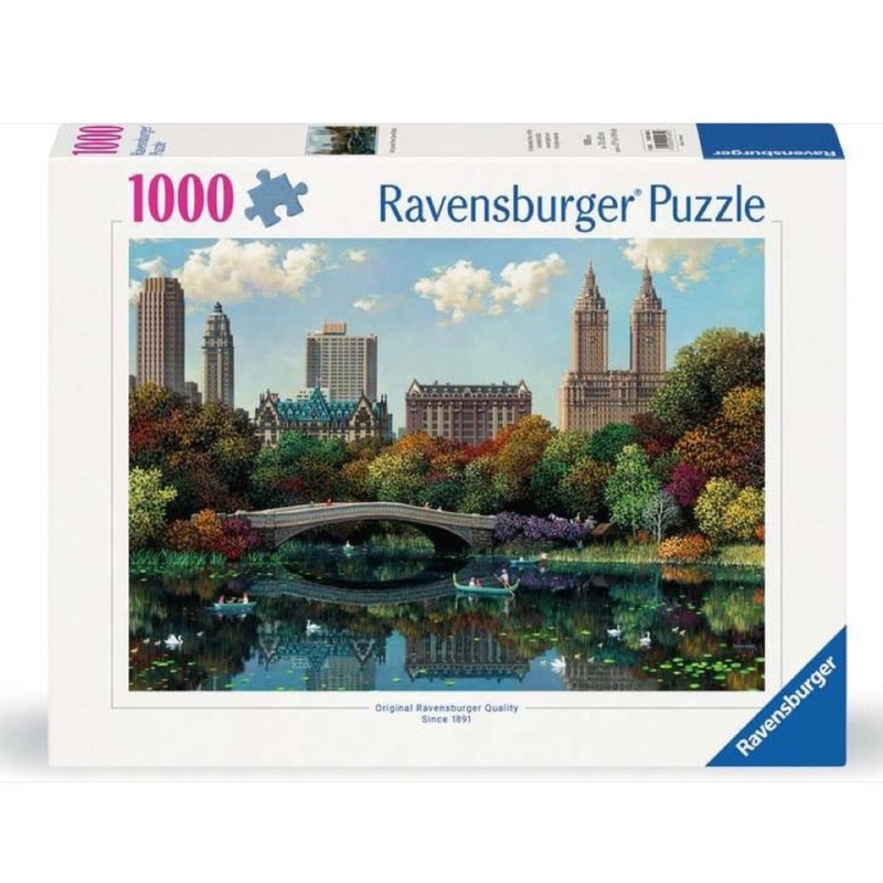 PUZZLE 1000PC NY CENTRAL PARK BOW BRIDGE
