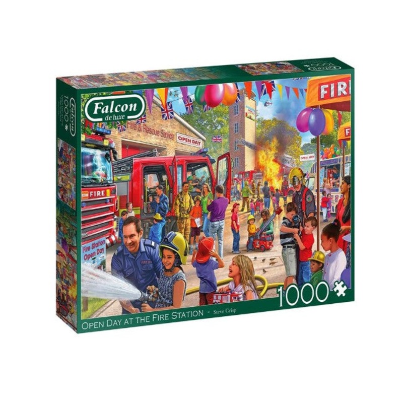 PUZZLE 1000PC OPEN DAY AT FIRE STATION