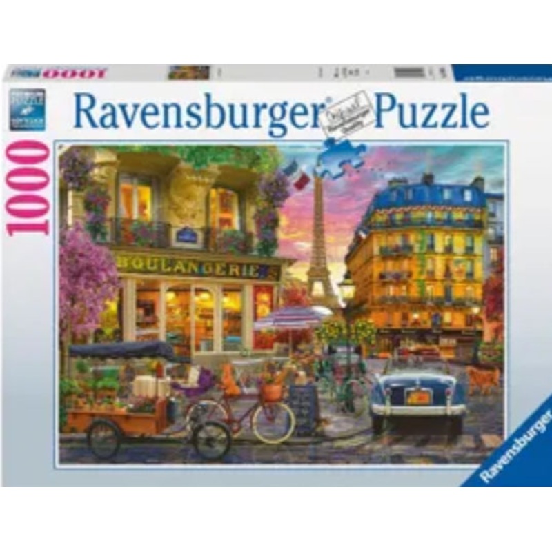 PUZZLE 1000PC PARIS AT DAWN NEW