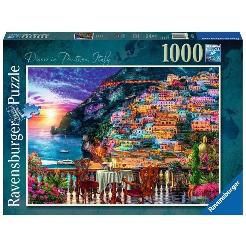 PUZZLE 1000PC POSITANO ITALY NEW