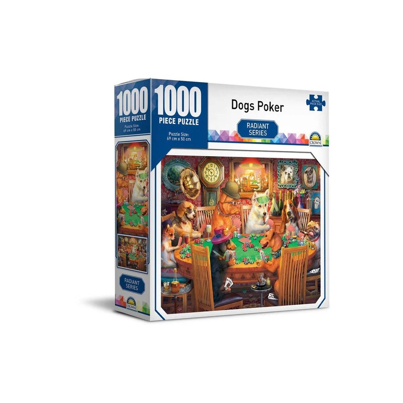PUZZLE 1000PC RADIANT SERIES ASTD