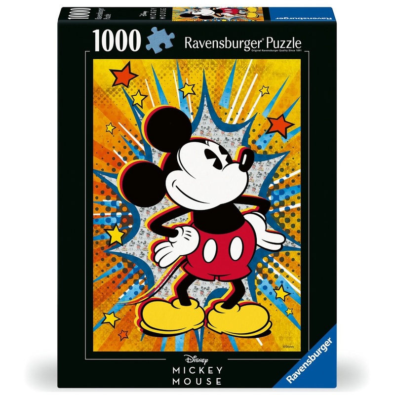 PUZZLE 1000PC RETRO MICKEY