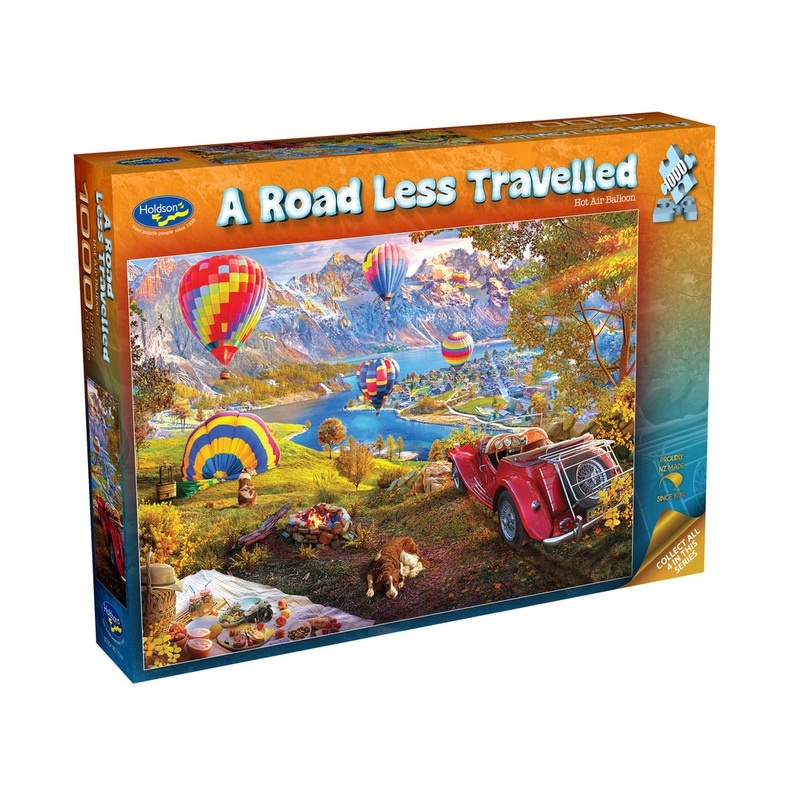 PUZZLE 1000PC ROAD LESS HOTAIR BALLOON