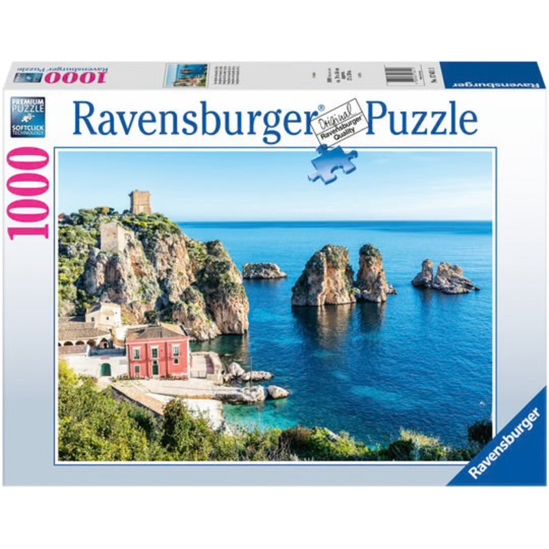 PUZZLE 1000PC SEA STACKS OF SCOPELLO SIC