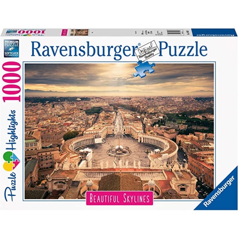 Puzzle 1000Pc Skyline Rome