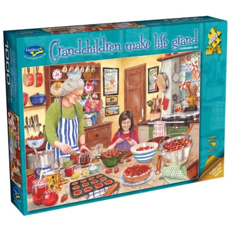 PUZZLE 1000PC STRAWBERRY JAM