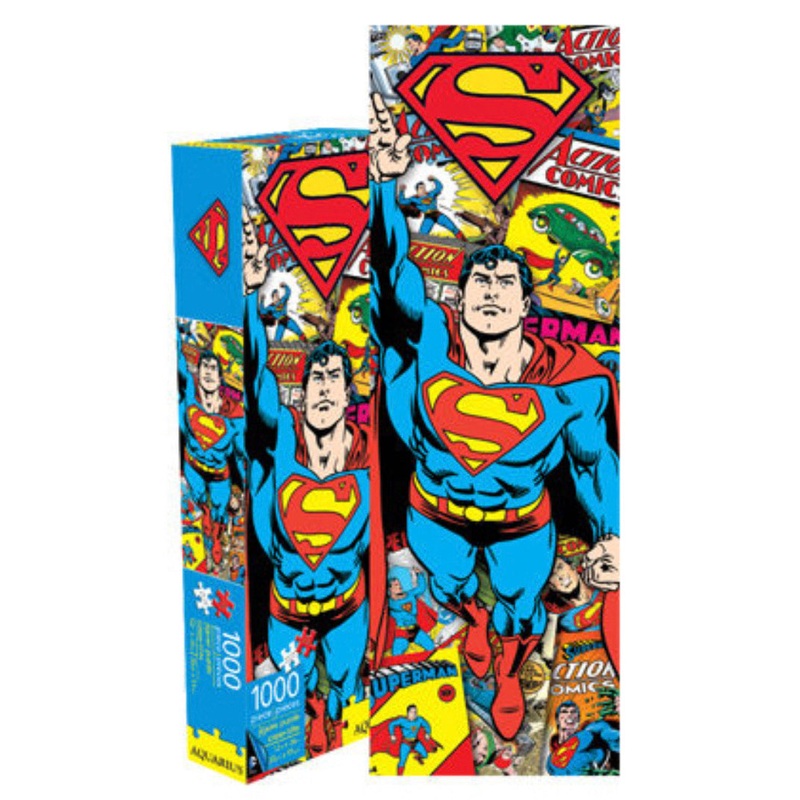 Puzzle 1000Pc Superman Retro Slim