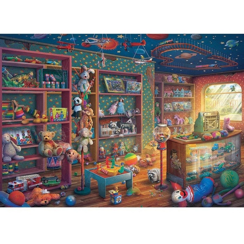 PUZZLE 1000PC TATTERED TOY STORE