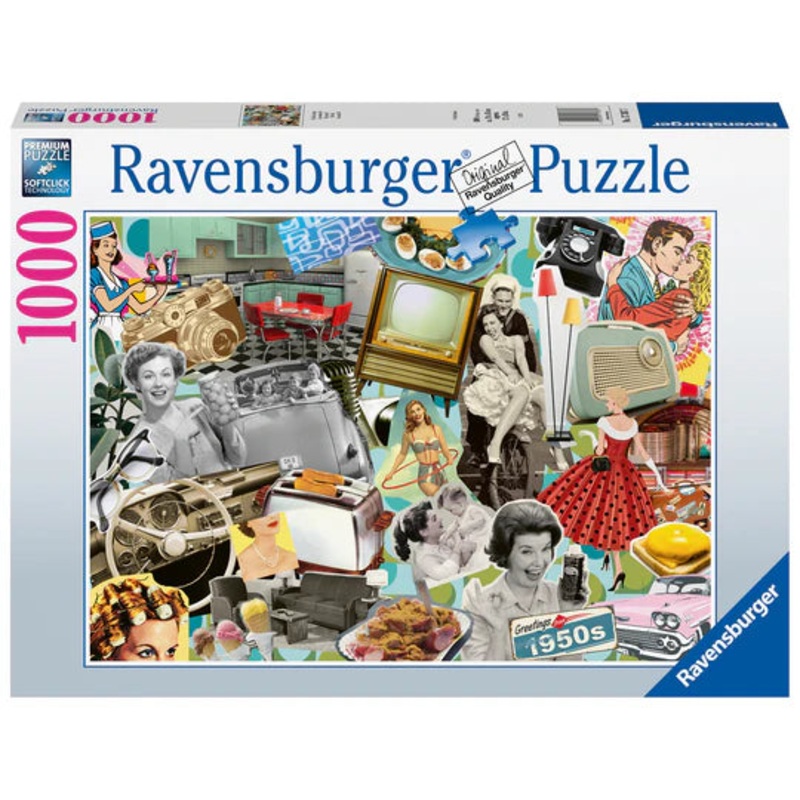 PUZZLE 1000PC THE 50'S