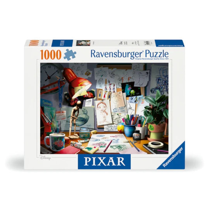 PUZZLE 1000PC THE ARTIST'S DESK