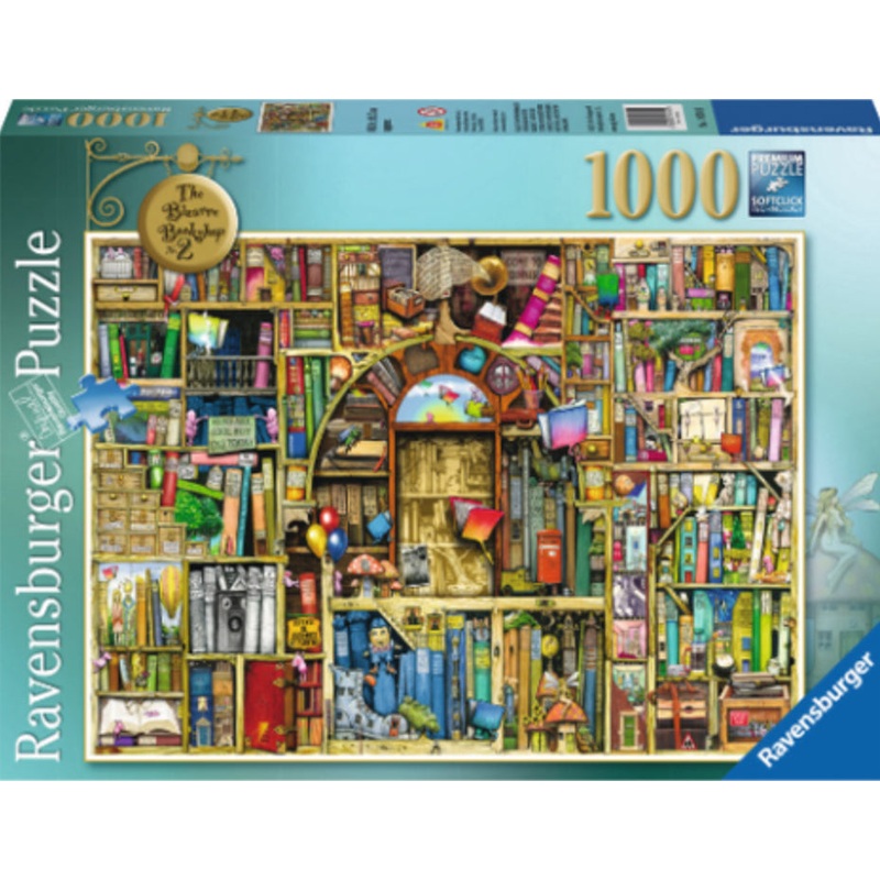 PUZZLE 1000PC THE BIZARRE BOOKSHOP