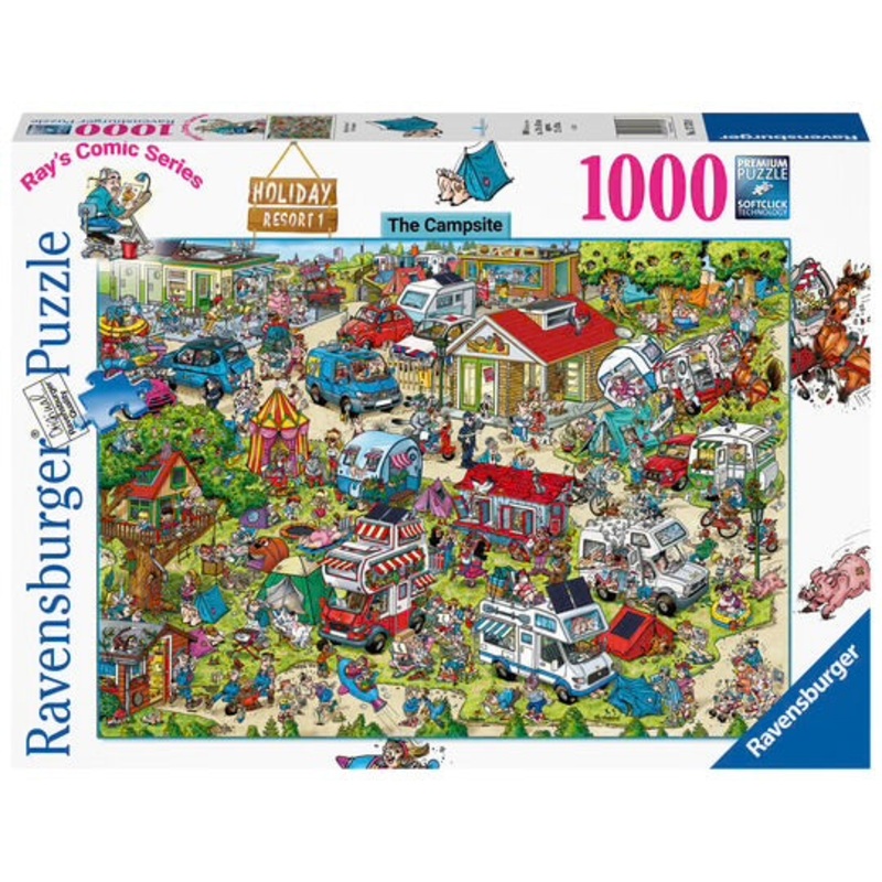 PUZZLE 1000PC THE CAMPSITE