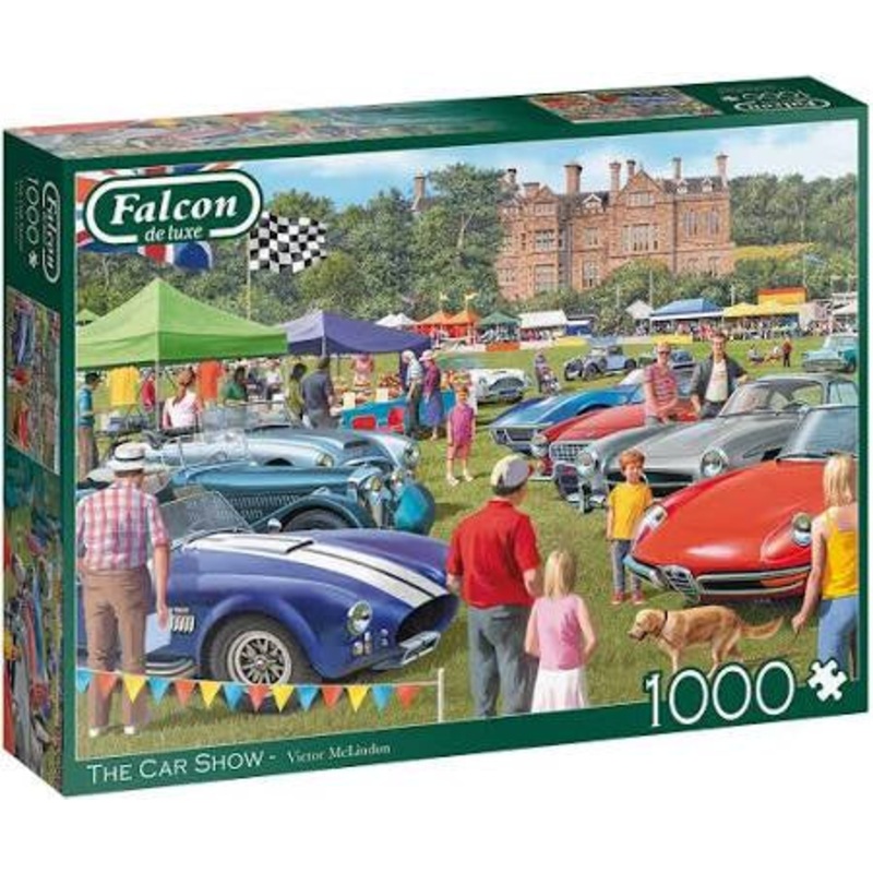 PUZZLE 1000PC THE CAR SHOW