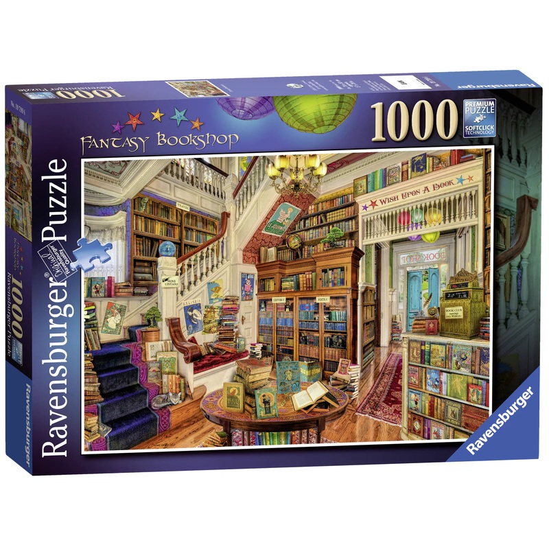 PUZZLE 1000PC THE FANTASY BOOKSHOP