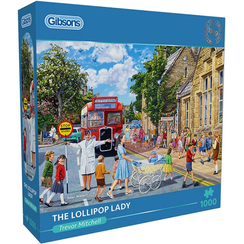 PUZZLE 1000PC THE LOLLIPOP LADY
