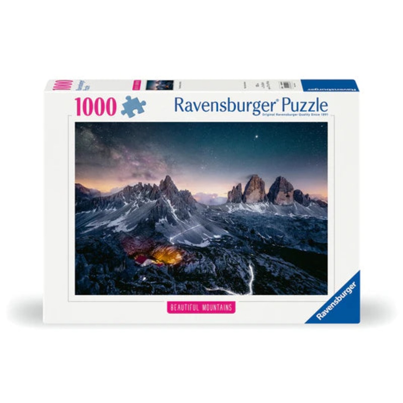 PUZZLE 1000PC THREE PEAKS DOLOMITES NEW