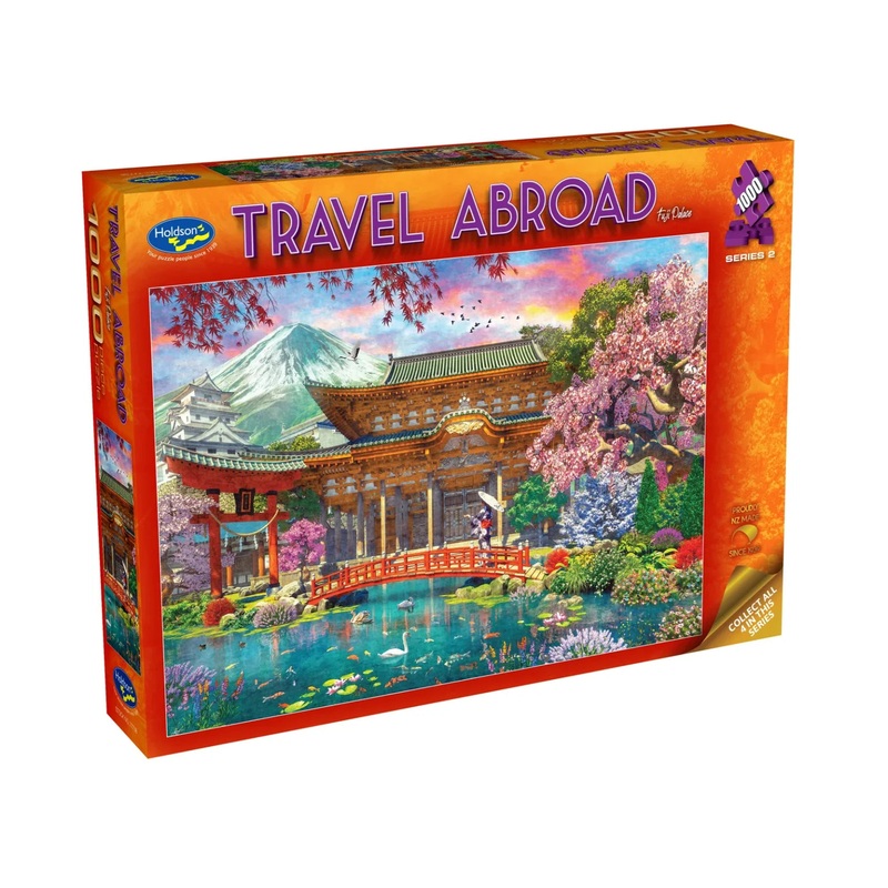 PUZZLE 1000PC TRAVEL ABROAD FUJI PALACE