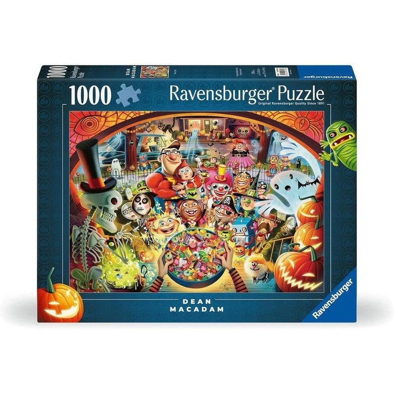 PUZZLE 1000PC TRICK OR TREAT