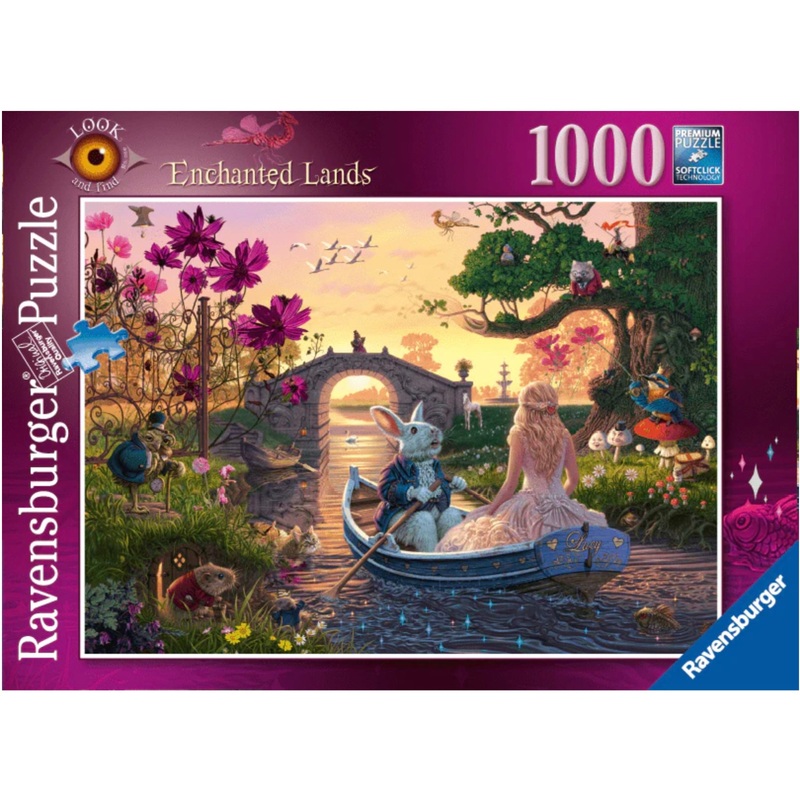 Puzzle 1000Pc Enchant Lands Look & Find