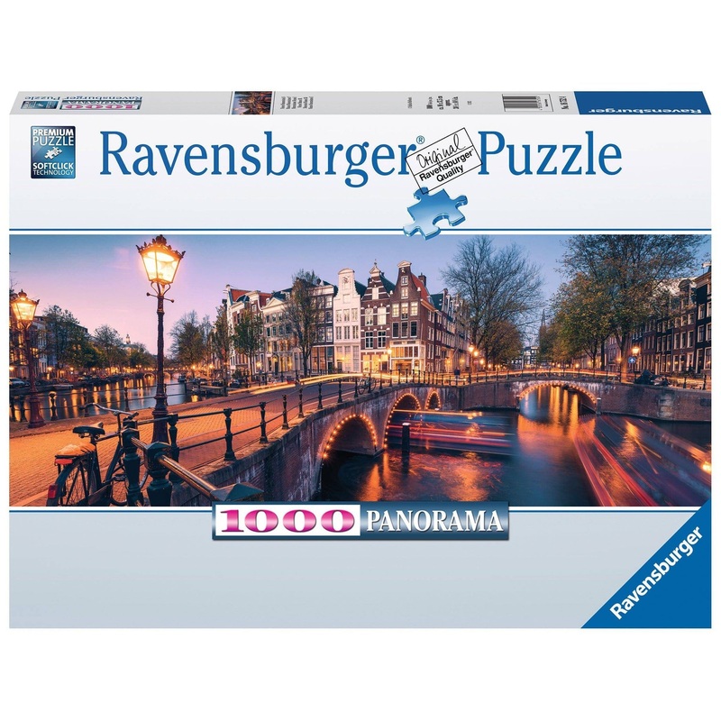 PUZZLE 1000PC EVENING IN AMSTERDAM NEW