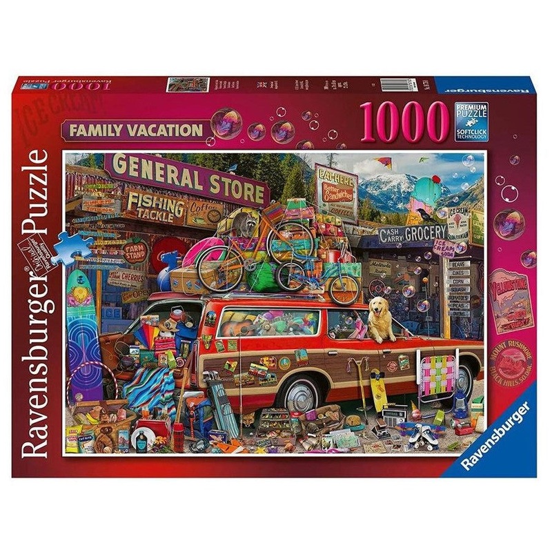 PUZZLE 1000PC FAMILY VACATION