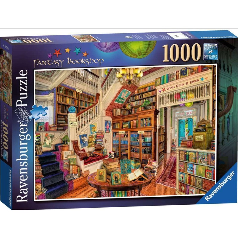 Puzzle 1000Pc Fantasy Bookshop
