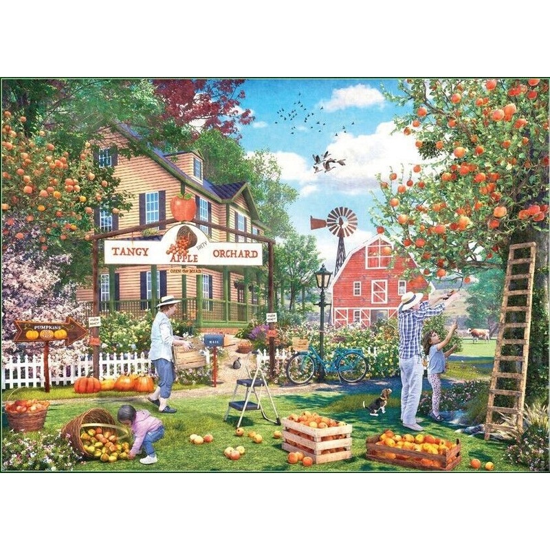 PUZZLE 1000PC FARM & COUNTRY APPLES