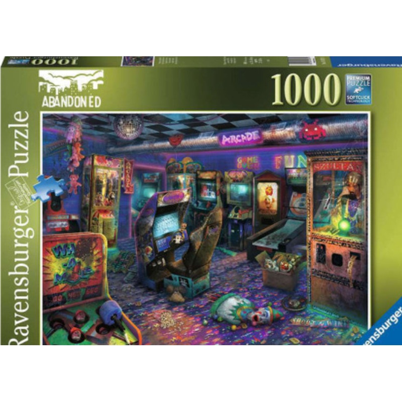 PUZZLE 1000PC FORGOTTEN ARCADE NEW