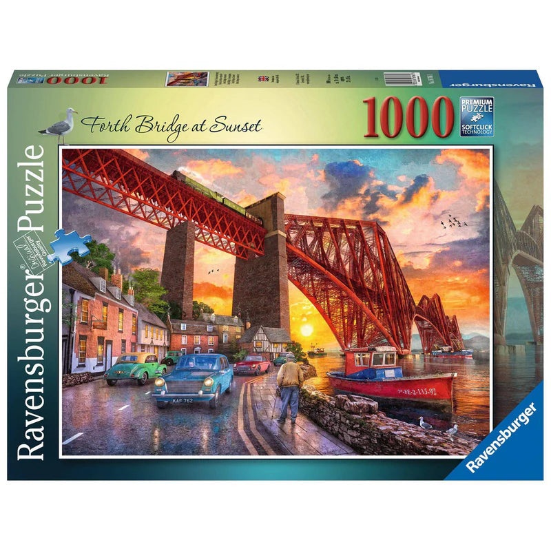 PUZZLE 1000PC FORTH BRIDGE AT SUNSET