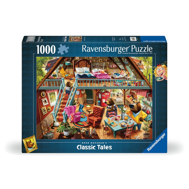PUZZLE 1000PC GOLDILOCKS GETS CAUGHT NEW