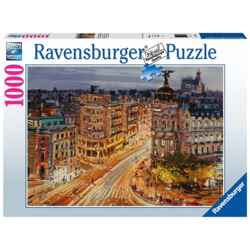 PUZZLE 1000PC GRAN VIA MADRID NEW