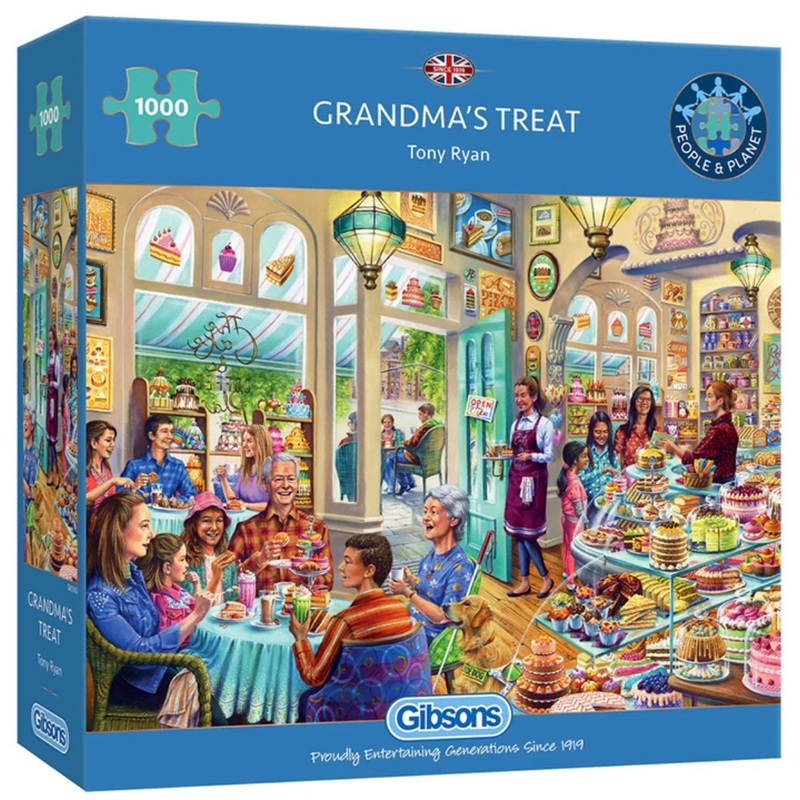 PUZZLE 1000PC GRANDMA'S TREAT
