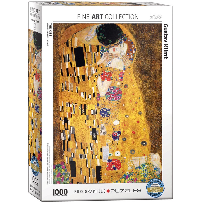 PUZZLE 1000PC GUSTAV KLIMT THE KISS