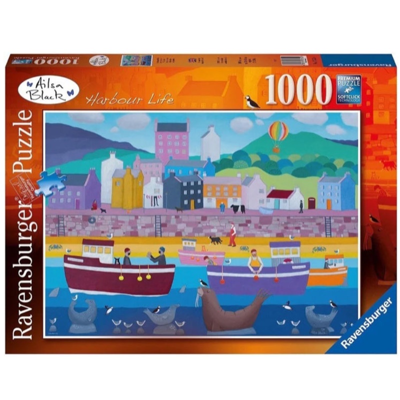 PUZZLE 1000PC HARBOUR LIFE