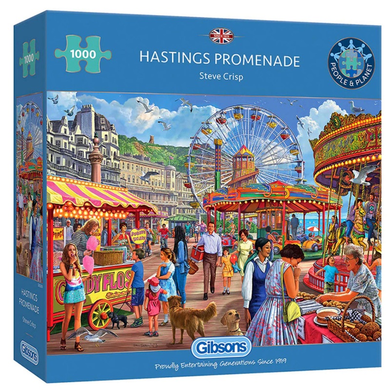 PUZZLE 1000PC HASTINGS PROMENADE