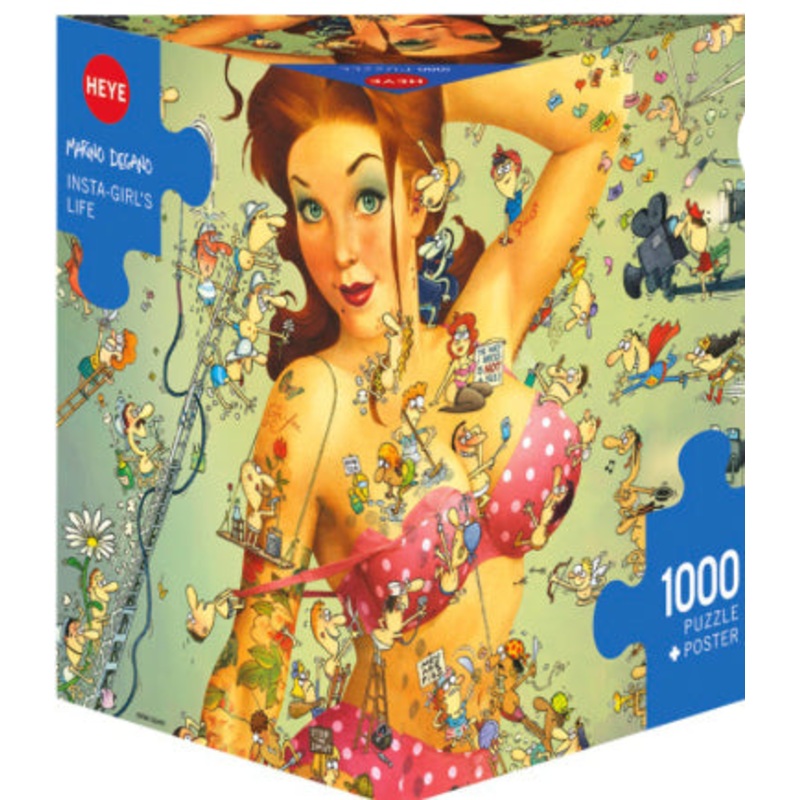 Puzzle 1000Pc Heye Inst Life Girls