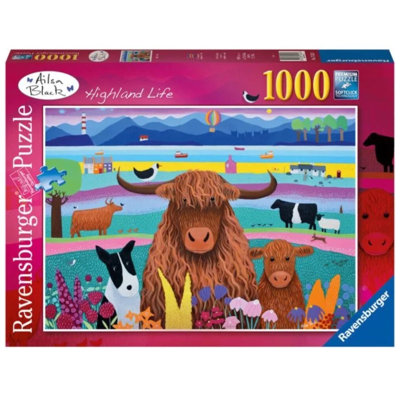 PUZZLE 1000PC HIGHLAND LIFE