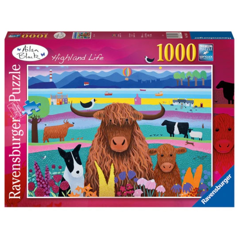 PUZZLE 1000PC HIGHLAND LIFE NEW