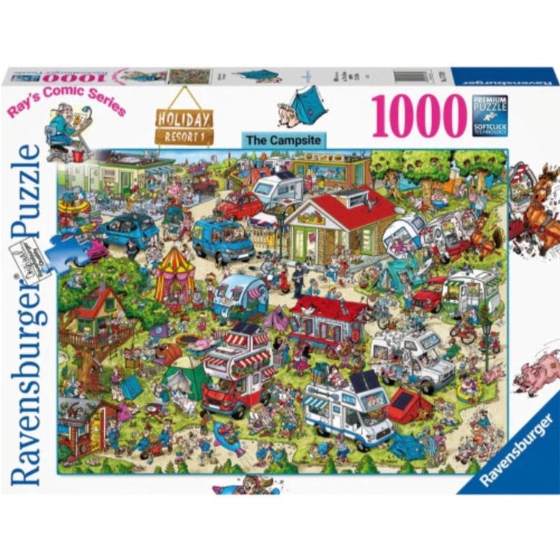 PUZZLE 1000PC HOLIDAY RESORT 1 CAMPSITE