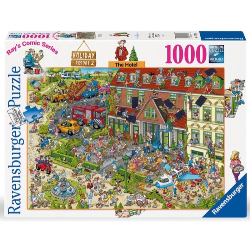 PUZZLE 1000PC HOLIDAY RESORT 2 CAMPSITE