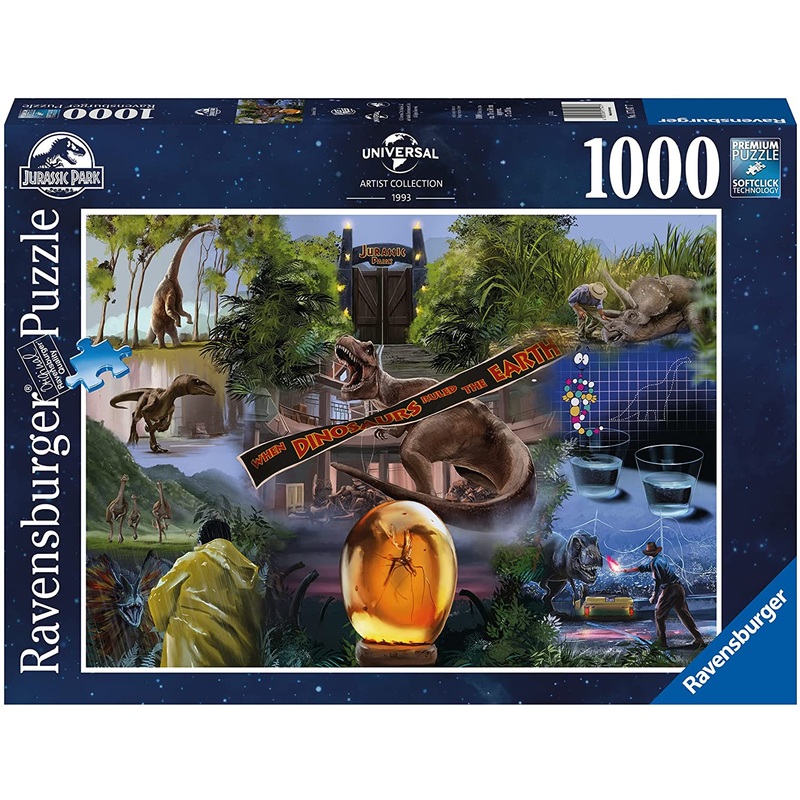 PUZZLE 1000PC JURASSIC PARK