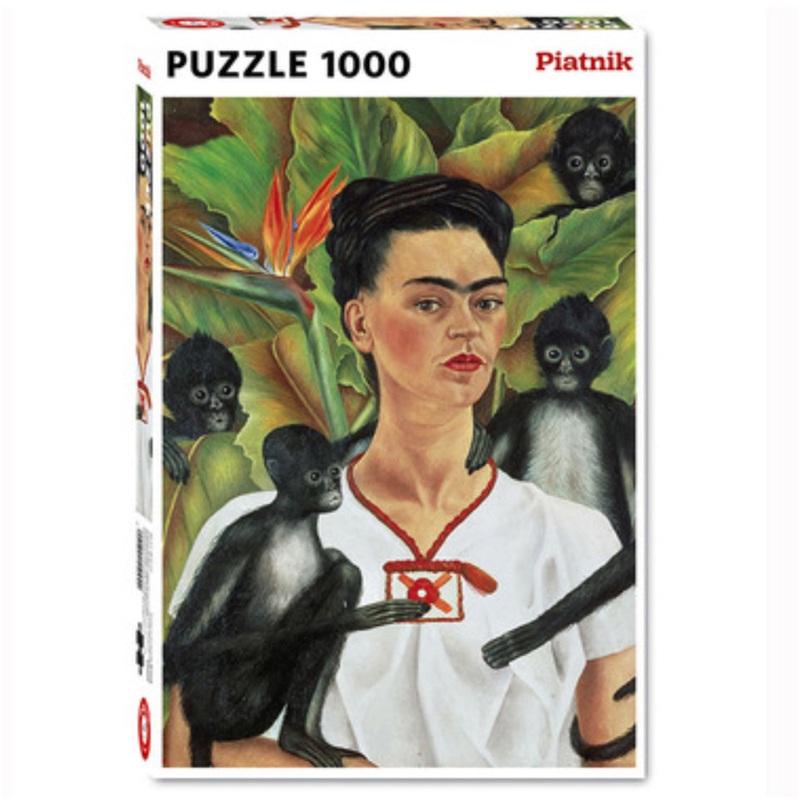 PUZZLE 1000PC KAHLO SELF PORTRAIT W MONK