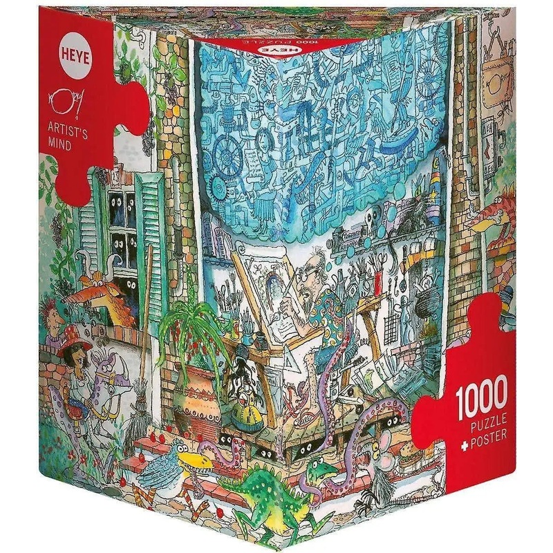 Puzzle 1000Pc Korky Artists Mind