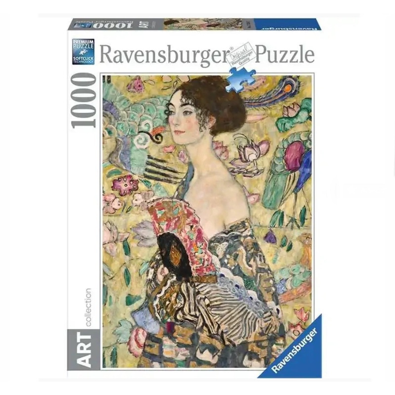 PUZZLE 1000PC LADY WITH A FAN