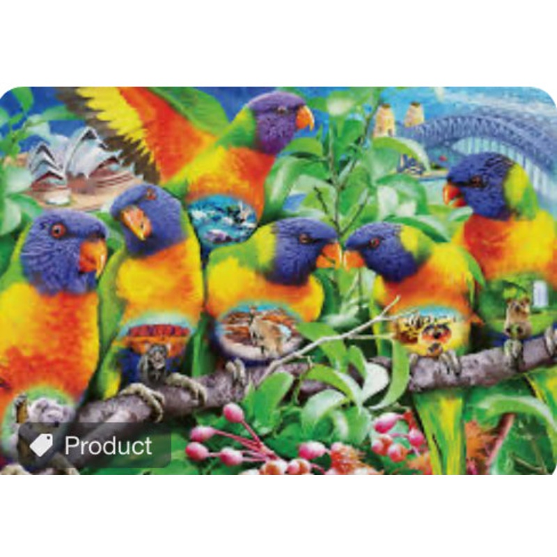 Puzzle 1000Pc Land Of The Lorikeet