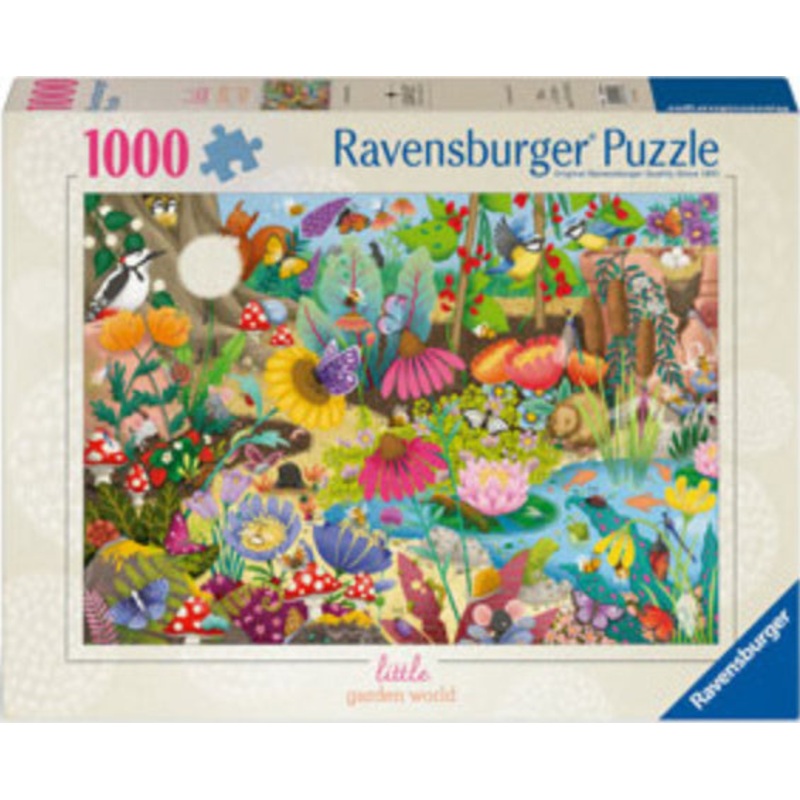 PUZZLE 1000PC LITTLE GARDEN WORLD