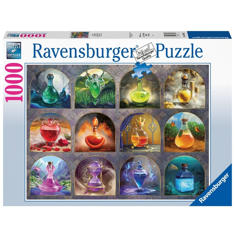 PUZZLE 1000PC MAGICAL POTIONS NEW