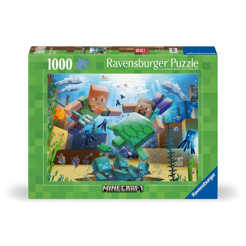 PUZZLE 1000PC MINECRAFT MOSAIC NEW